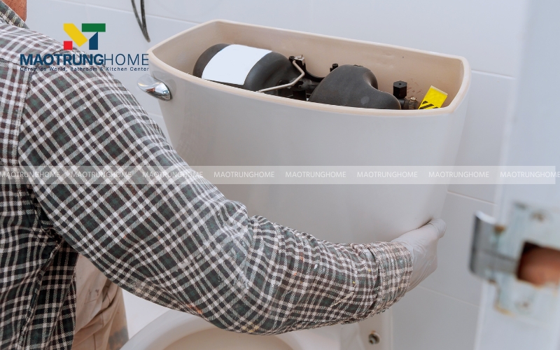 Đối với phao dạng van nổi có thanh kim loại