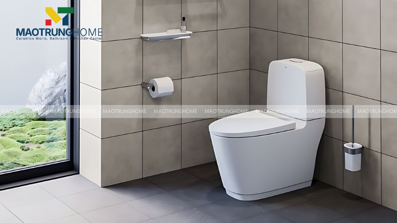 Vị trí bồn cầu tác động trực tiếp đến dòng năng lượng của cả ngôi nhà