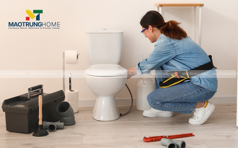 Chuẩn bị vật tư và dụng cụ thi công