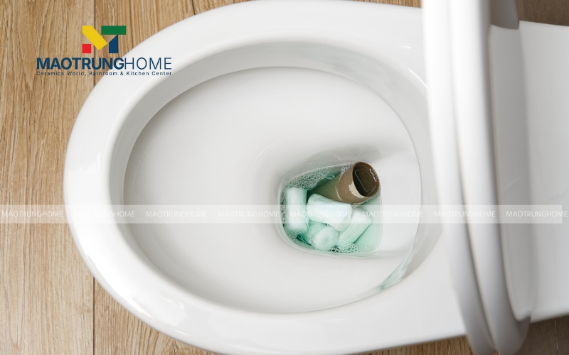 Mức độ tắc nghẽn của bồn cầu trung bình