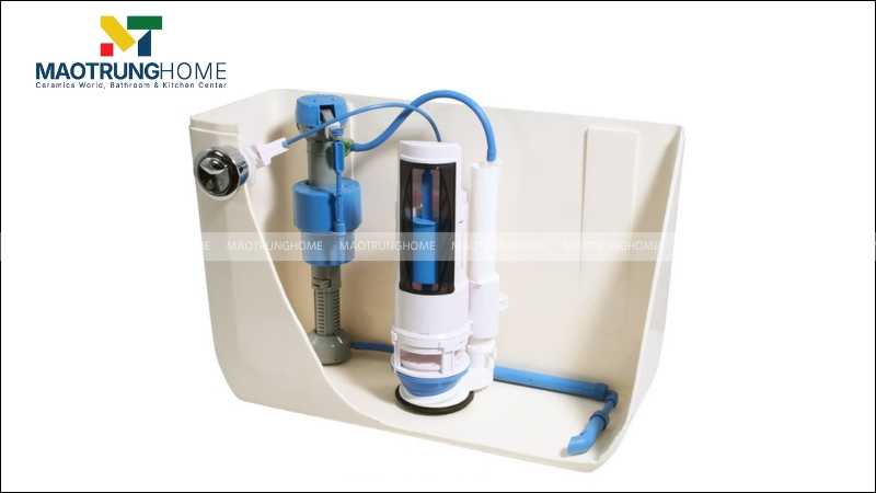 Những bộ phận chính của bộ xả nước