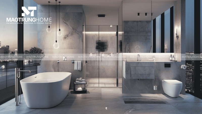 Nhà vệ sinh với thiết kế thông minh