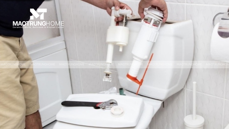 Xi-phông là bộ phận quan trọng nhất của bồn cầu