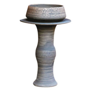 Chậu Sứ Mỹ Thuật Có Chân EV-CĐC02