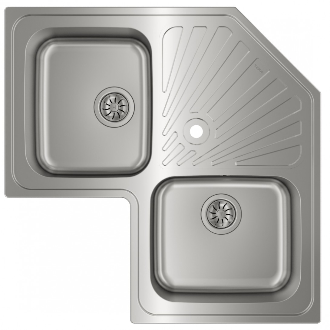 Chậu Rửa Teka Angular 2B 10118005 AISI 304 - Ảnh 2