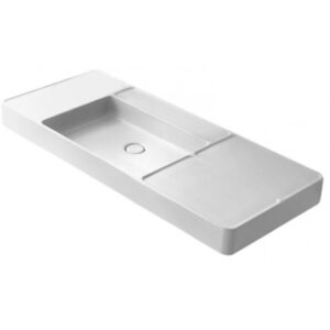 Chậu Lavabo COTTO CPW0502 MWH Đặt Bàn 1200x500 mm Quil