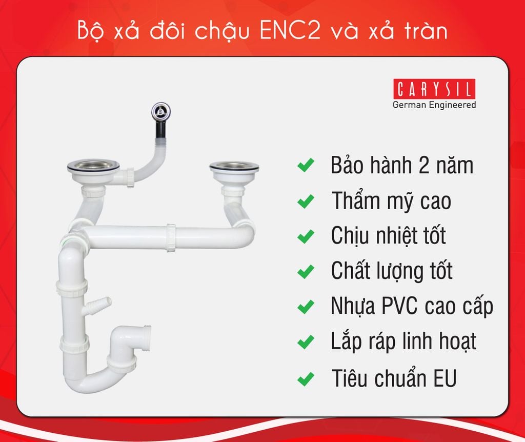 Chậu rửa chén ENC2 - Ảnh 16