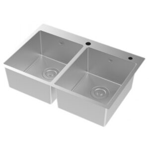 Chậu Rửa Chén Bát American Standard FFASX123 101370MS00 Hai Hộc Inox 304
