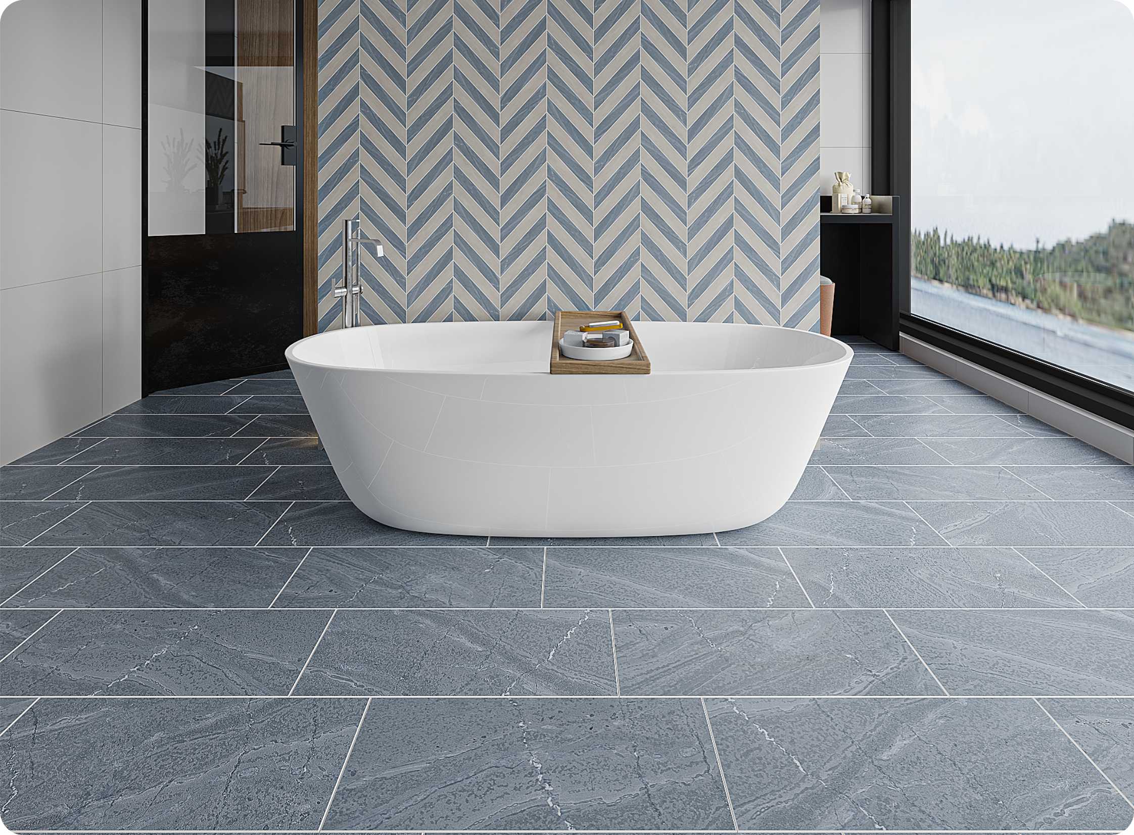 VGRES - COLOR BODY PYRAMID RA30606C DÒNG: 30 X 60 COLOR BODY PYRAMID - Ảnh 3