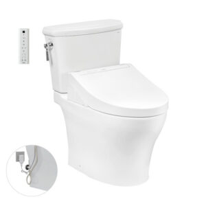 Close-Coupled Toilet with WASHLET Series C5 CS986GW14 premium authentic | TOTO