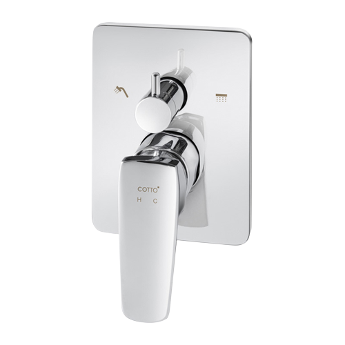 CT2323A - Củ sen tắm nóng lạnh âm tường COTTO ESSENTIA - Ảnh 2