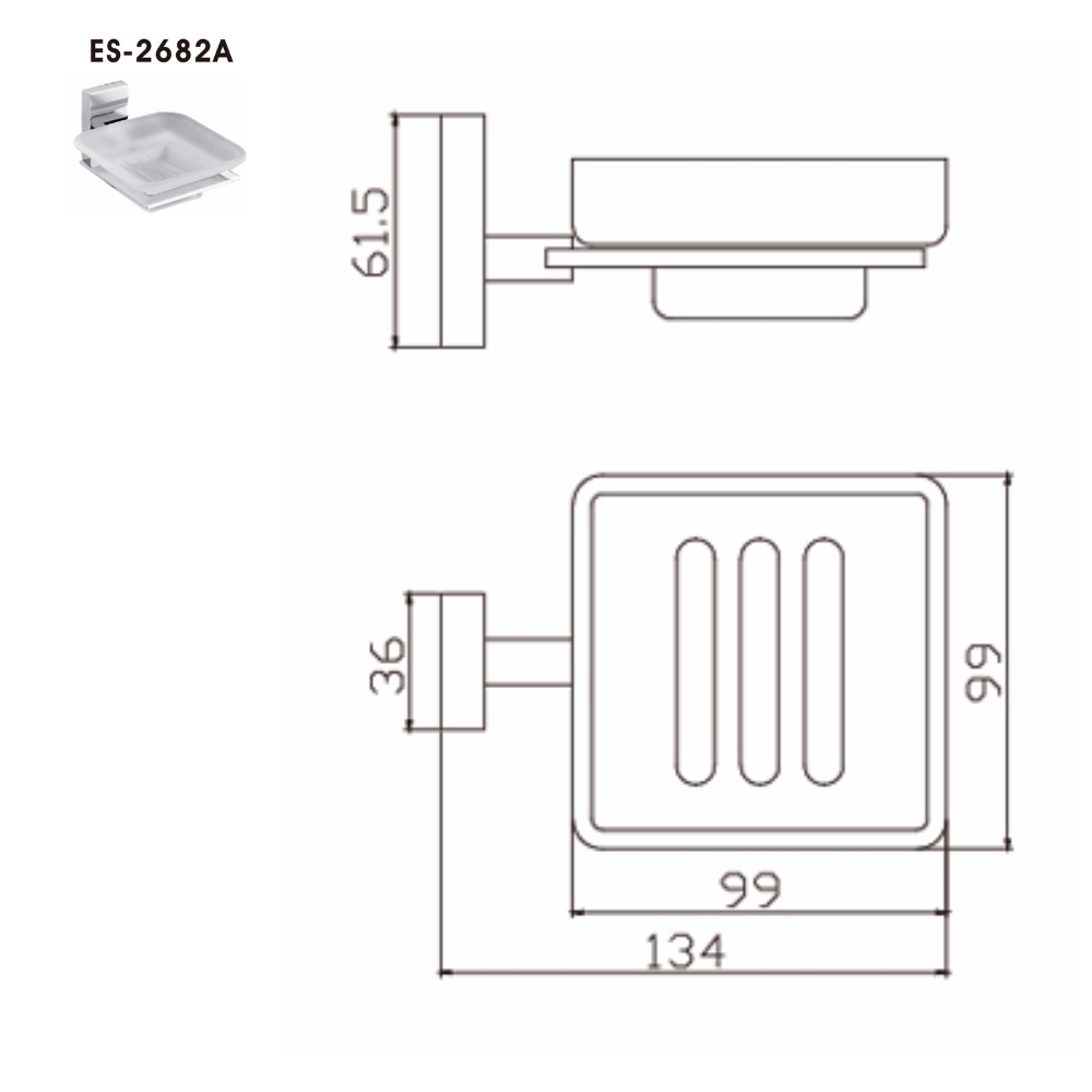 Lô xà bông Esslinger ES-2682 - Ảnh 3