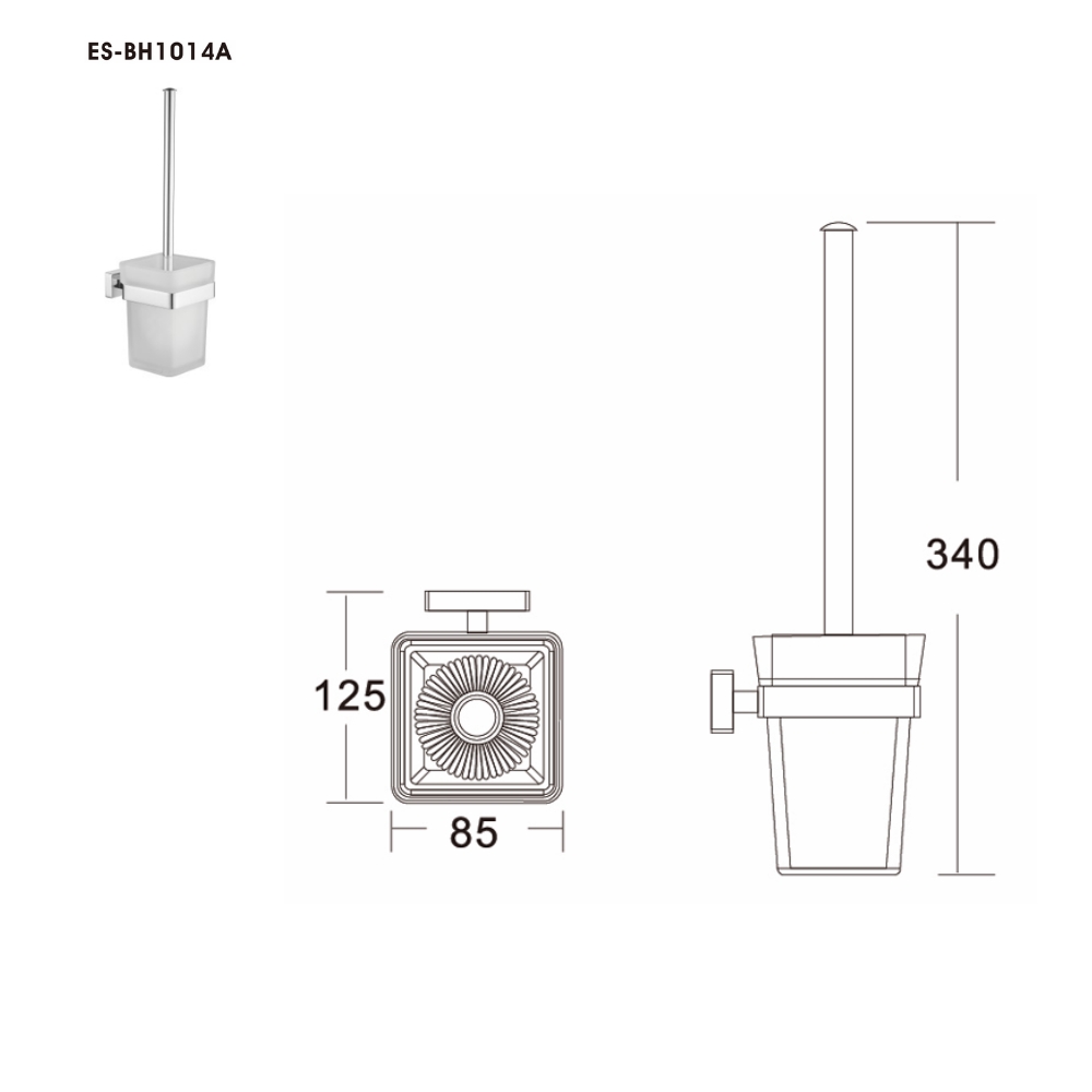 Cọ cầu Esslinger ES-BH1014 - Ảnh 3