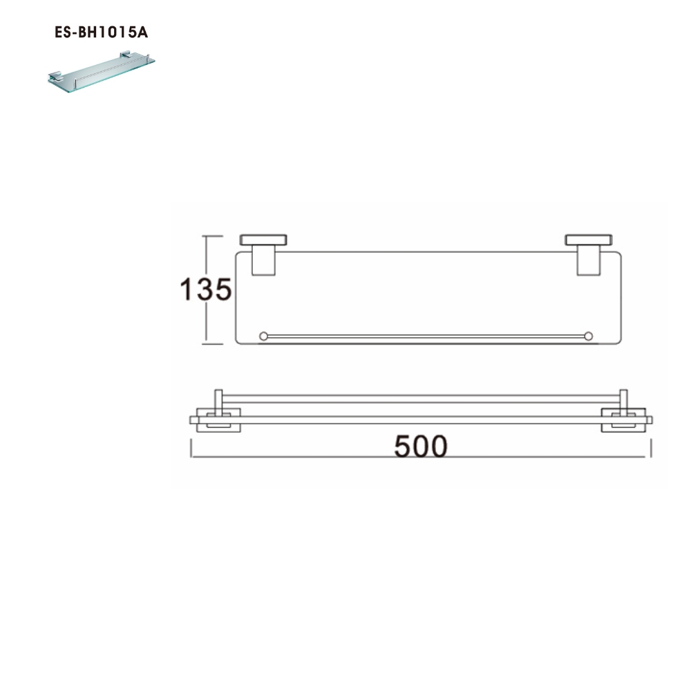 Kệ kính Esslinger ES-BH1015 - Ảnh 3