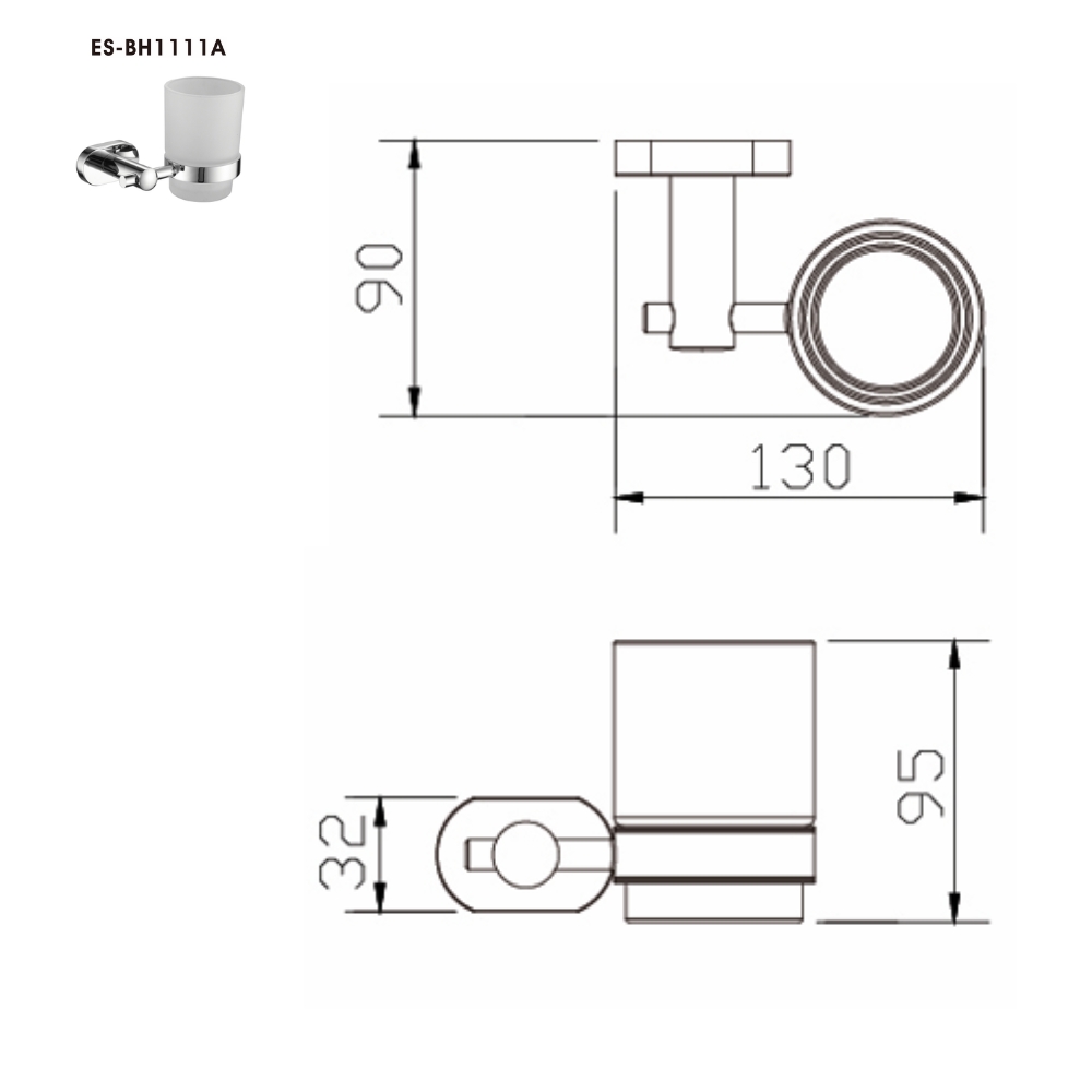 Kệ ly Esslinger ES-BH1111 - Ảnh 3