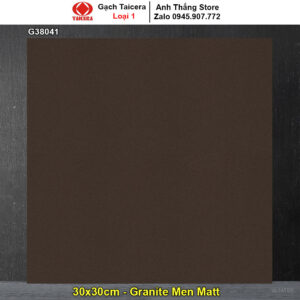 Gạch 30x30 Taicera Vân Nâu G38041