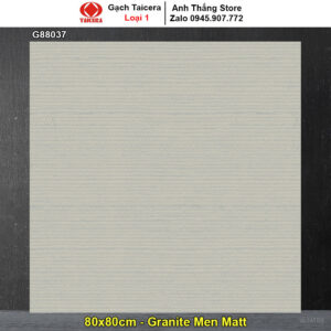 Gạch 80x80 Taicera G88037 Ghi Xám