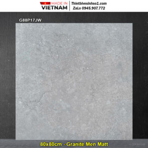 Gạch 80x80 Taicera G88P17JW Ghi Xám