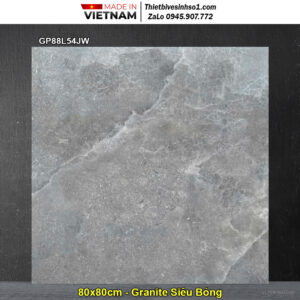 Gạch 80x80 Taicera GP88L54JW Vân Đá Ghi
