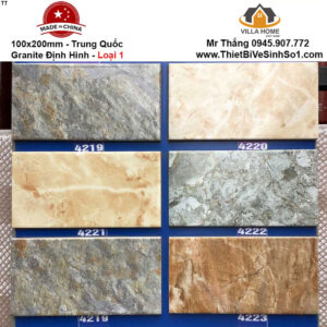 Gạch Thẻ 10x20 Trung Quốc 4219-4220-4221-4222-4223
