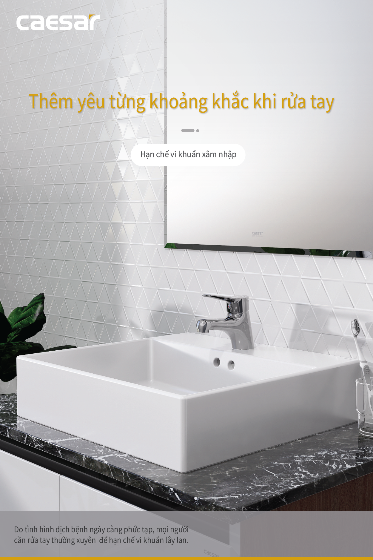 Vòi Lavabo Nóng Lạnh - B330CU - Ảnh 2