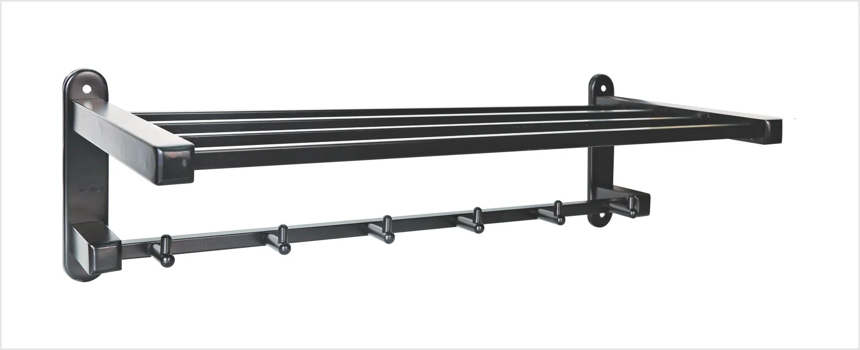 Máng khăn đen cao cấp Hoàng Thiện HT 836-7