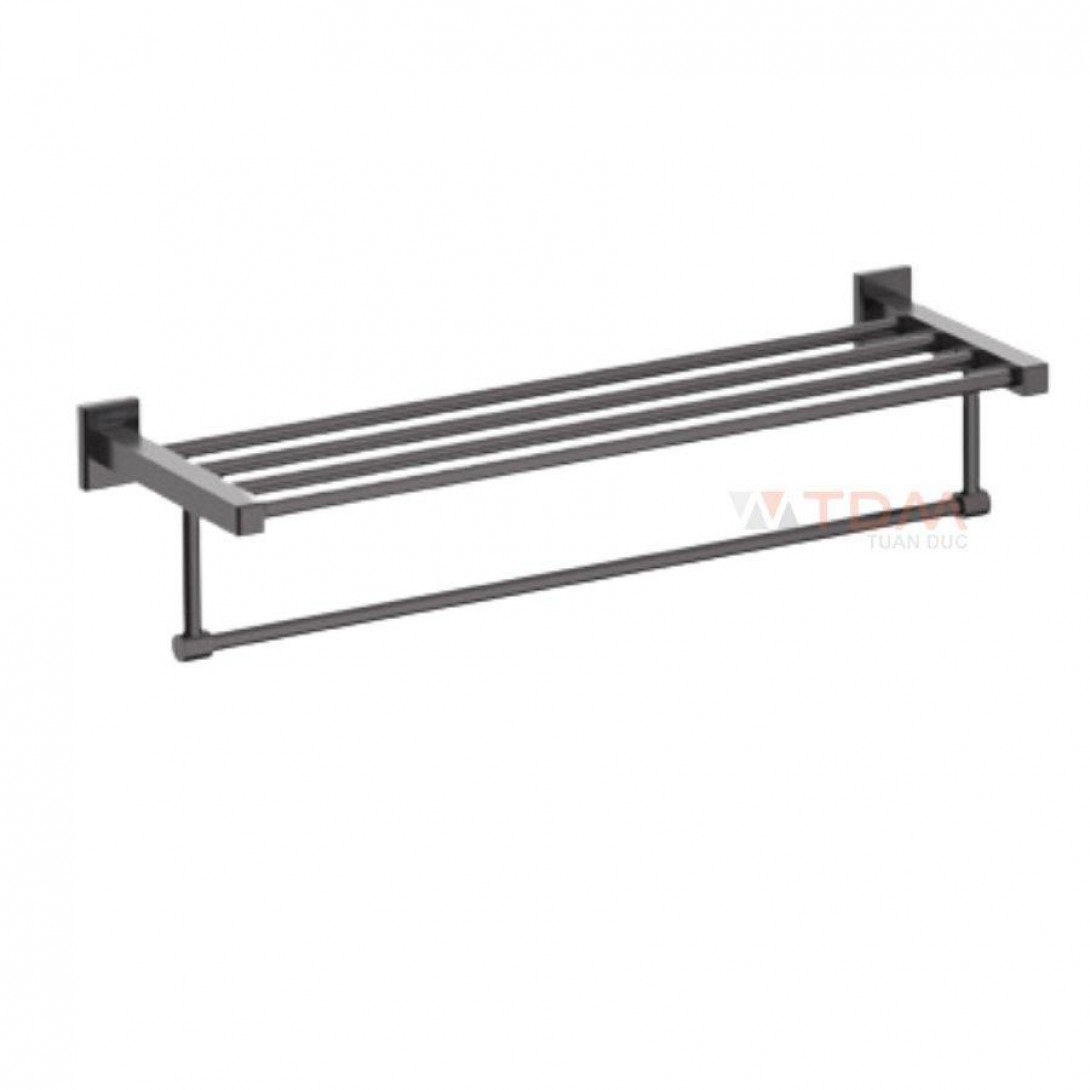 Kệ Khăn American Standard FFAS0495HG 2 Tầng Concept Square Màu Xám Đen - Ảnh 2