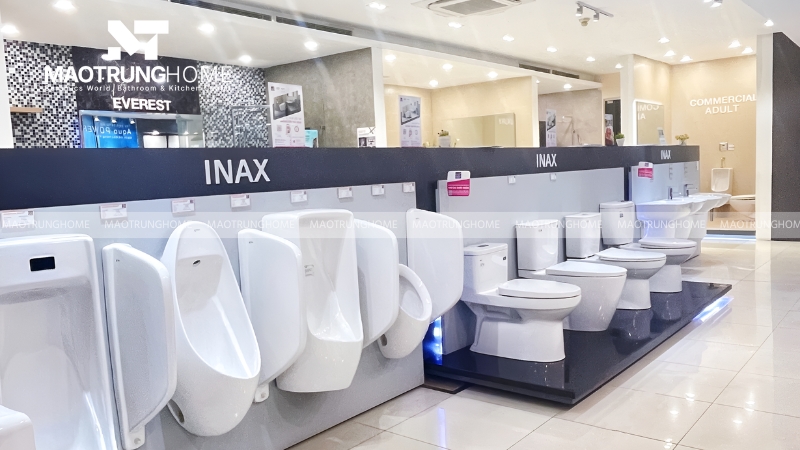 Nguyên nhân nên mua bồn cầu INAX tại Mao Trung Home