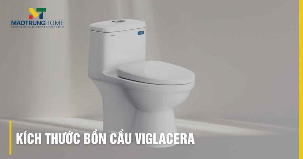 Kích thước bồn cầu Viglacera: Bảng tổng hợp và cách chọn chuẩn 2025