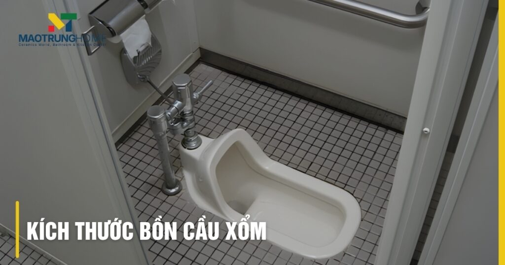 Kích thước bồn cầu xổm: Chuẩn, Lắp đặt và Bảng thông số 2025