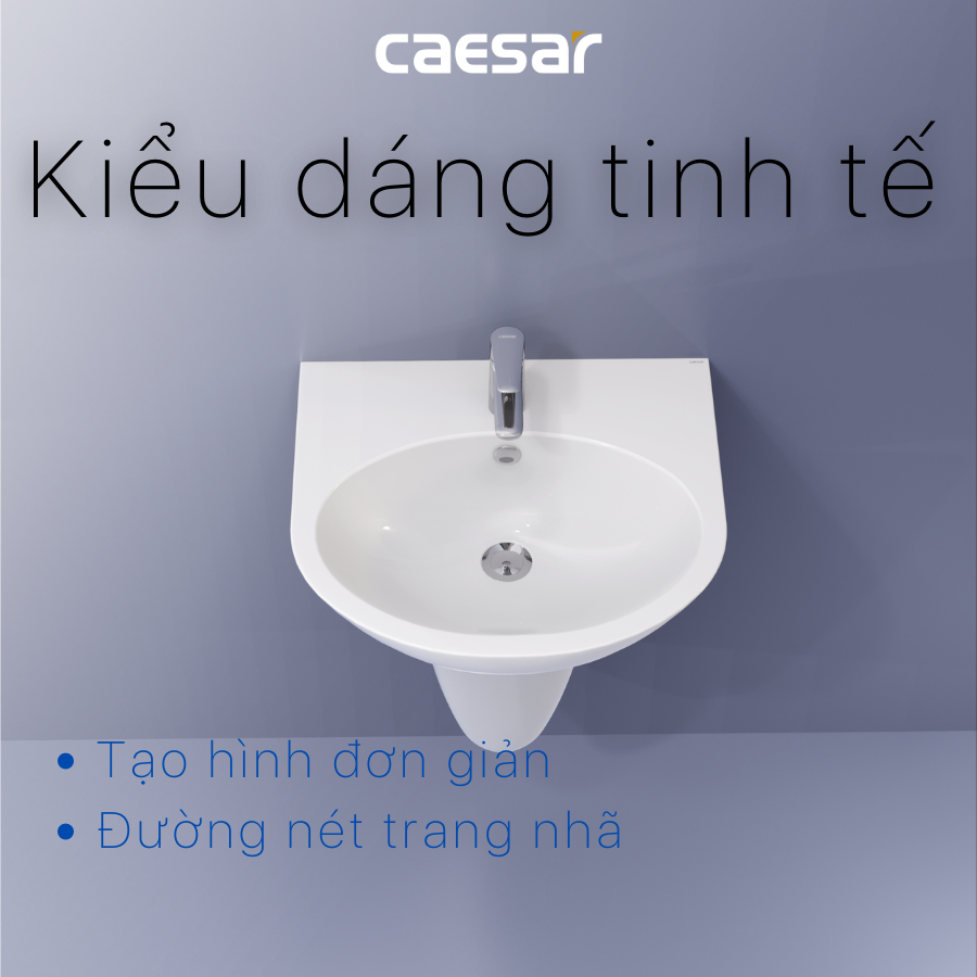 Lavabo Treo Tường - L2152 + P2443 - Ảnh 6