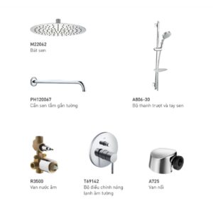 Bộ sen M22062 + T69142 + R3500 + A725 + PH120067 + A806-30
