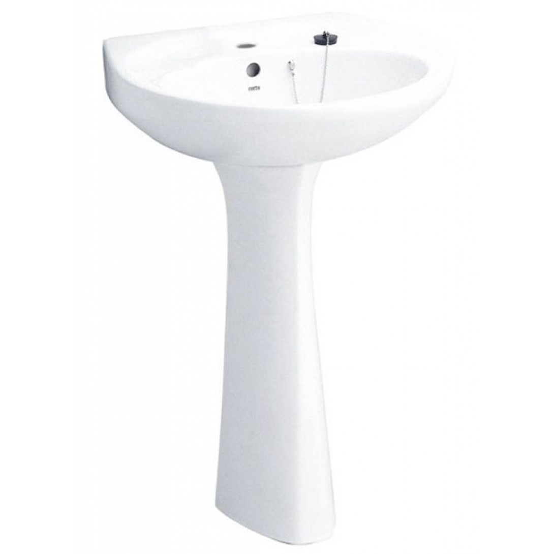 Chậu Lavabo COTTO C012/C412 Chân Dài