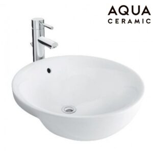 Chậu Rửa Mặt Lavabo Inax AL-333V (AL333V) Bán Âm AquaCeramic