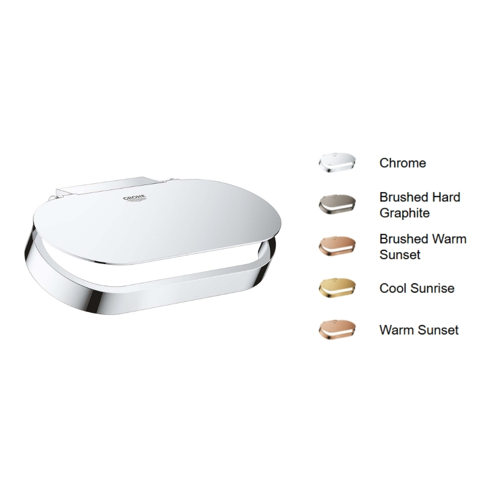 Lô giấy vệ sinh có nắp Selection GROHE 41069000 - Ảnh 2