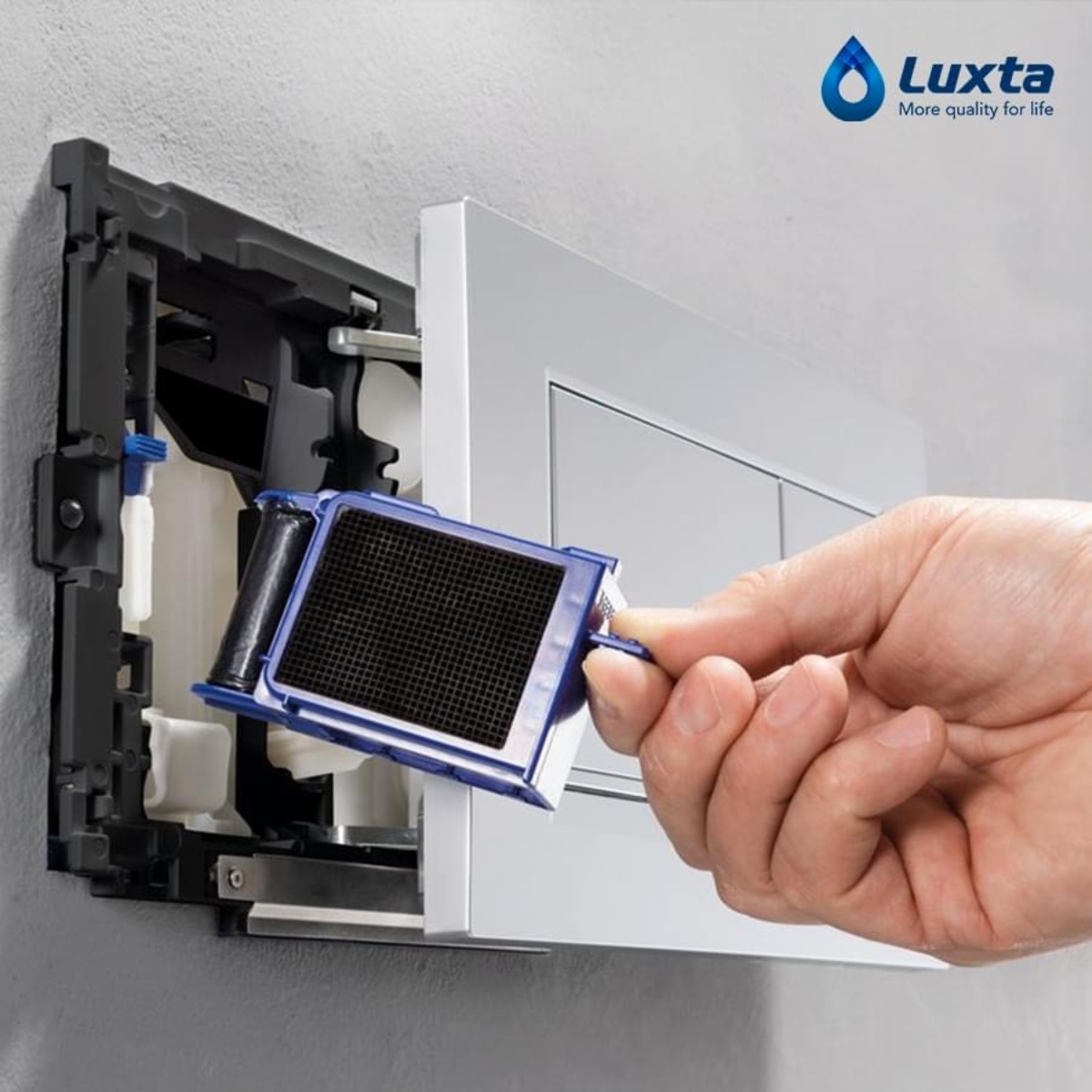 Nút nhấn xả Luxta LT-401BS - Ảnh 4