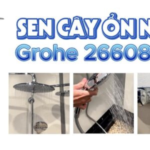 Bộ cây sen tắm ổn nhiệt Euphoria SmartControl System 260 Mono Grohe 26608000