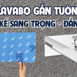 Vòi chậu nóng lạnh 2 lỗ gắn tường Lineare L-Size GROHE 23444001