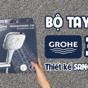 Bộ tay và gác sen Rainshower SmartActive Cube 130 GROHE 26588000