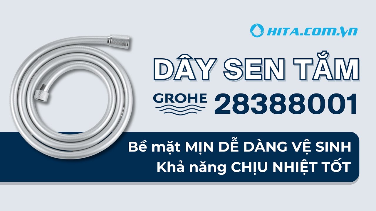 Dây sen 1750mm Silverflex GROHE 28388001
