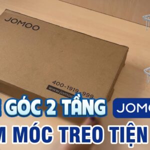 Kệ góc 2 tầng đựng xà phòng thép không gỉ 304 JOMOO 937011-1D-1