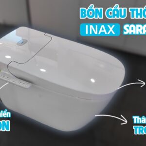 Bồn cầu điện tử Saras Light-E INAX AC-816VN (AC816VN)