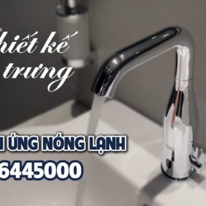 Vòi chậu nóng lạnh cảm ứng dùng pin Eurocube E GROHE 36445000