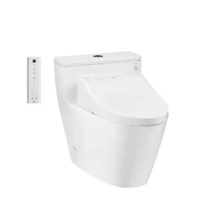 Bàn cầu 1 khối kèm nắp rửa điện tử WASHLET dòng C5 TCF24460AAA MS625CDW15 cao cấp, chính hãng | TOTO