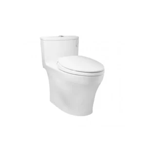 Bàn toilet một khối, nắp bàn cầu đóng êm TC393VS MS885DT2 cao cấp, chính hãng | TOTO