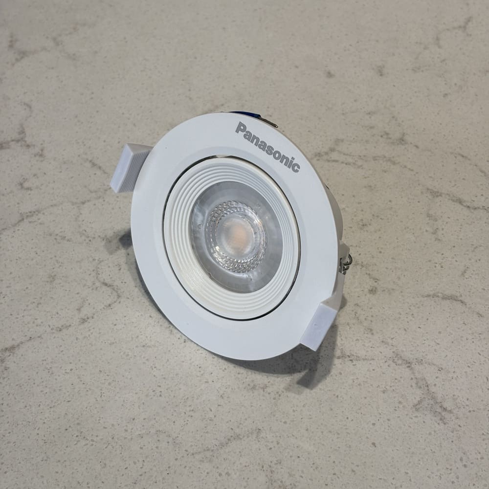 Đèn led âm trần chỉnh góc loại tròn Panasonic 5W / 7W - Ảnh 4