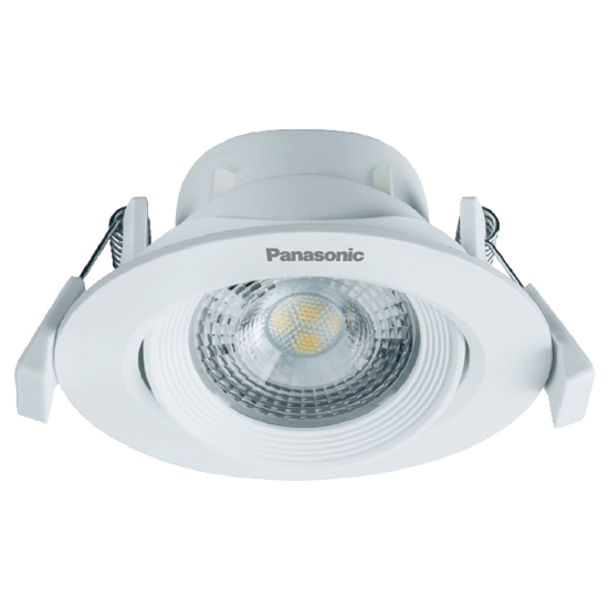 Đèn led âm trần chỉnh góc loại tròn Panasonic 5W / 7W - Ảnh 2