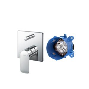 Van gật gù điều chỉnh nóng lạnh GA kèm nút chuyển hướng và phụ kiện âm tường TBG04304BA/TBN01001B cao cấp, chính hãng | TOTO