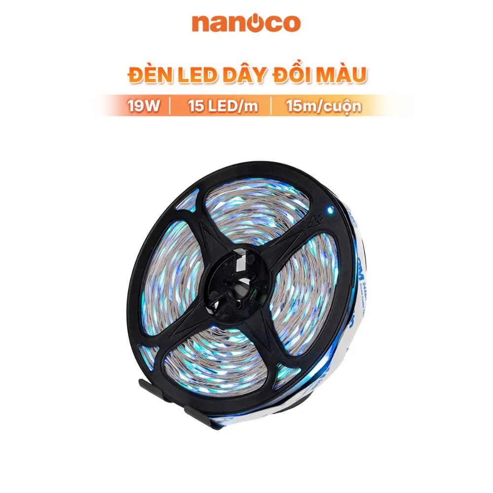 Đèn led dây đổi màu Nanoco NSTID1524C - Ảnh 3