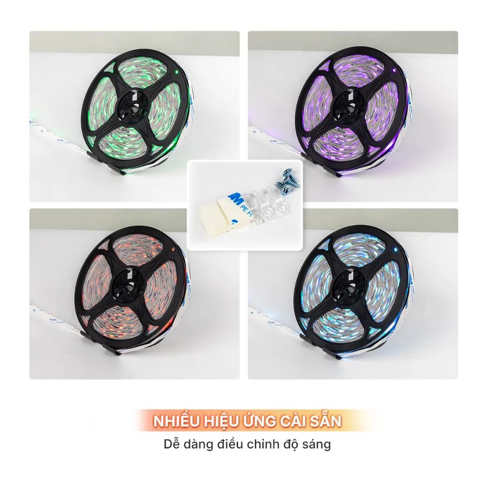 Đèn led dây đổi màu Nanoco NSTID1524C - Ảnh 4
